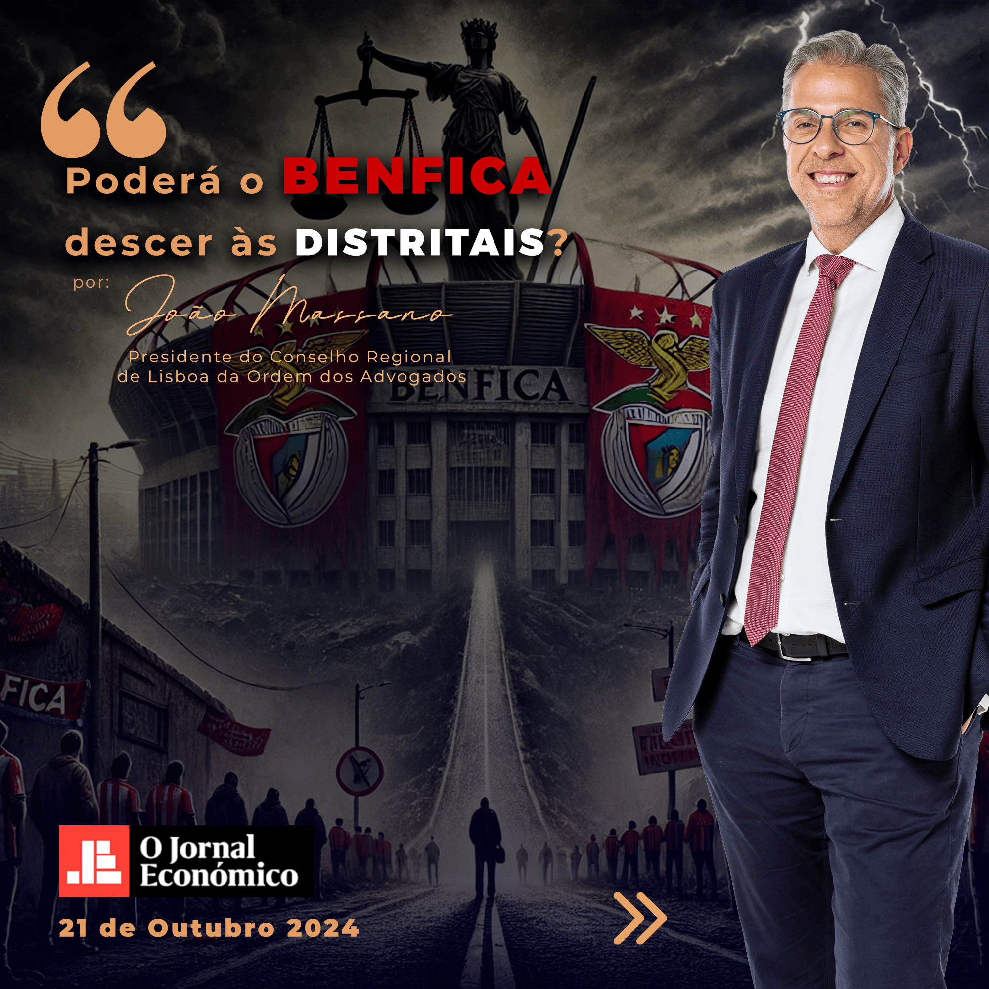 Poderá o Benfica descer às distritais?
